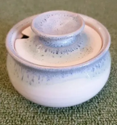 Buy Vintage Carron Scotland Studio Pottery Sugar Bowl Trinket Dish, Handmade Pottery • 6.50£