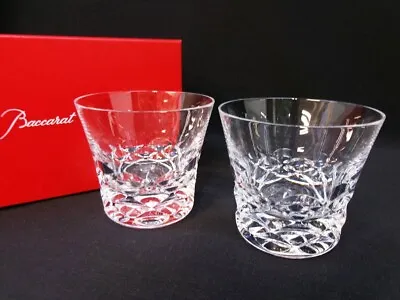 Buy Baccarat Tumbler Vega 2020 Crystal Rock Glass Set Of 2 Unused With Box Gift • 115.80£