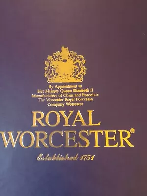 Buy Royal Worcester Calendar Plate 2001 To Celebrate  The New Millennium. • 5£