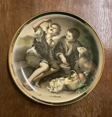 Buy Lord Nelson Pottery “the Beggar Boys” Gold—rimmed Plate, 26cm • 4£
