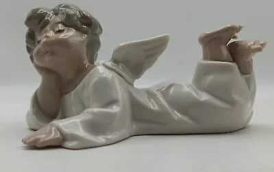 Buy Lladro Angel Lying Down Christmas 13.5cm VGC • 15£