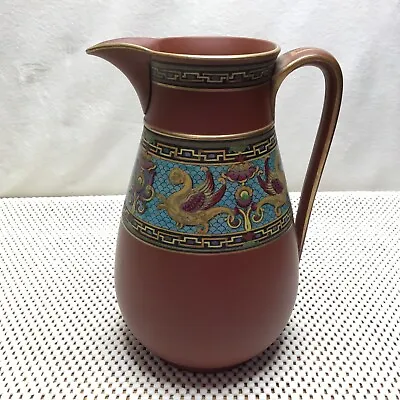 Buy PRATT WARE Terracotta Pottery Jug - F. & R. Pratt  & Co. Staffordshire Potter • 160.98£