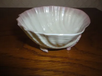 Buy Nice  Belleek 2nd Period Coloured Neptune Sugarbowl Mint Condition Circa 1891 • 30£