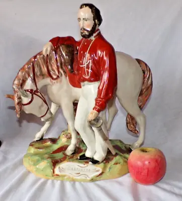 Buy Rare Large Antique Decorative Staffordshire Garibaldi  36 Cm Thomas Parr L@@K • 210£