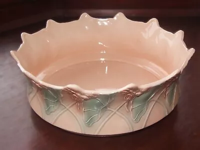 Buy A Vintage Blakeney Fleur Pottery Bowl / Planter (England) ...Art Nouveau Style • 10£