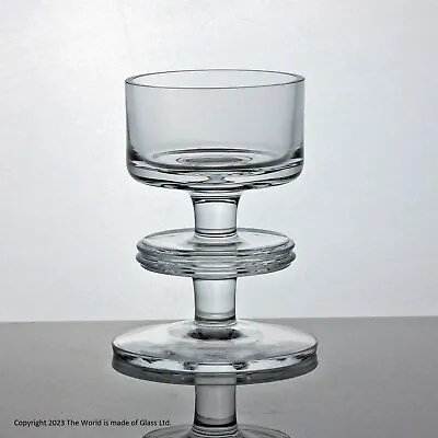 Buy Wedgwood Glass Sheringham Candlestick, Clear, One Disk • 40£