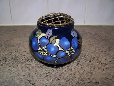 Buy Vintage Royal Stanley Jacobean Rose Flower Bowl Display Vase See Description • 9.99£