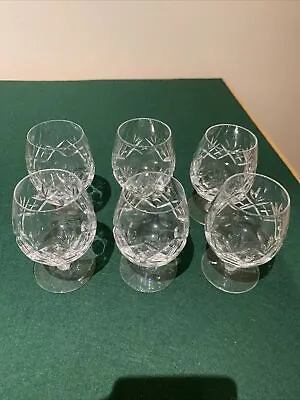 Buy SIX  Royal Doulton Small Brandy/Cognac Snifters Plain Stem And Foot - VGC • 35£