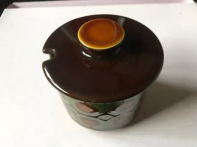 Buy Vintage Hornsea Bronte Lidded Sugar Jam Marmalade Preserve Condiment Mustard Pot • 9.99£