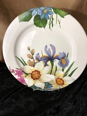 Buy James Kent 10  Dinner Plate/cabinet Plate In A Magnolia And Iris Pattern • 47.78£
