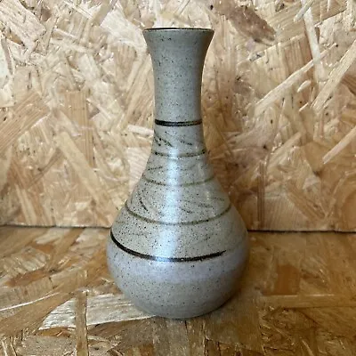 Buy Vintage Tim Dancey Edmondsham Hand Painted Studio Pottery Vase 6.5  Signed • 7.99£
