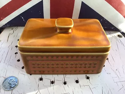 Buy Vintage 1970s Hornsea “Saffron” Butter Dish Excellent • 30£
