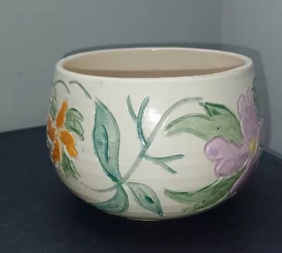 Buy Rare Scottish Pottery Windyridge Ceramics Whiting Bay Arran Bowl Planter • 12£
