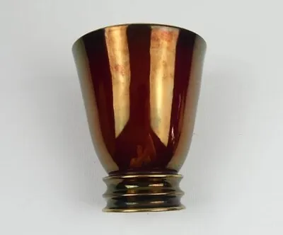 Buy Rouge Royale Vase Geometric Carlton Ware Vintage Red Gold Art Deco Lustre Ware • 43.58£