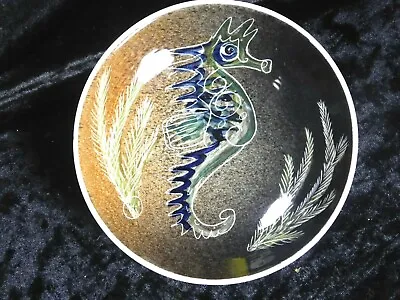 Buy Jo Lester Isle Of Wight Pottery1950s 1970s Seahorse Round Dish 4 11/16   • 25£