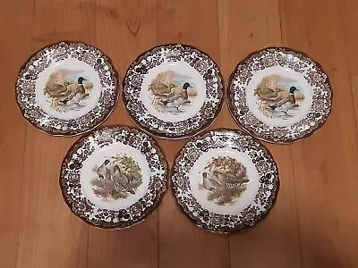 Buy 5 Royal Worcester Palissy Game Series Plates - 25 Cm Various Patterns • 19£