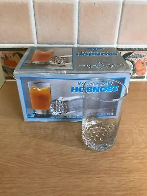 Buy 6 Ravenhead Hobnobs Glasses - Boxed - Spirit/Mixer 23cl • 12£