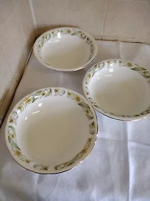 Buy Duchess Greensleeves Bone China.Large Vegetable Bowls.X3 • 20£