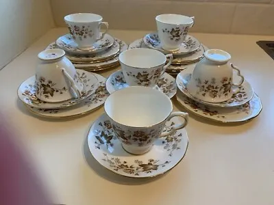 Buy Tea Set, Complete 6 Pieces, Bone China - Colclough  • 25£