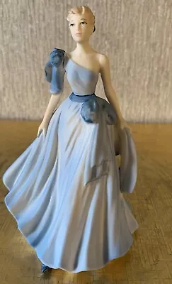 Buy Coalport China Lady Figure Doll Jane Walking Out Collection Perfect Condition • 14.99£