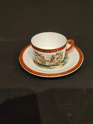 Buy Vintage Oepiag Royal Cecho-slov Japanese Style China Tea Cup And Saucer • 9.99£