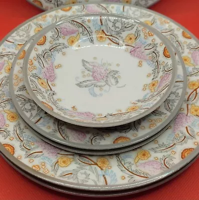 Buy Vintage Haviland Limoges Porcelain Dinnerware Lot Of 6 Tuileries Plates Bowl • 113.04£