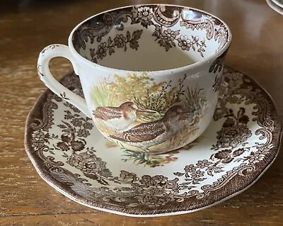 Buy ROYAL WORCESTER/PALISSY GAME SERIES OVERSIZED BREAKFAST CUP & SAUCER - Ducks • 4.99£