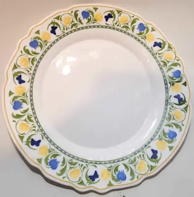 Buy Retro Bormioli Rocco Dinner Plate Butterfly  Tempered Glass Milk Glass Spain • 10£