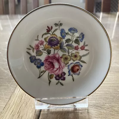 Buy Royal Worcester Small Bone China Plate Flower Design • 3£