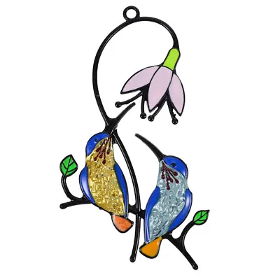 Buy  Lifelike Window Art Hummingbird Suncatcher Glass Birds Pendant Wall Hanging • 6.98£