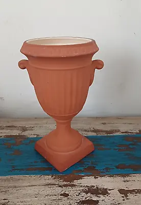 Buy Vintage Holkham Pottery Terracotta Urn With Ceramic Inner • 172£