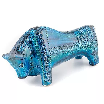Buy A Pottery Bull By Aldo Londi For Bitossi • 750£