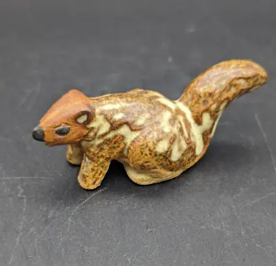 Buy Vintage Tremar Pottery UK Squirrel Stoneware Figurine 1.75” • 35.47£
