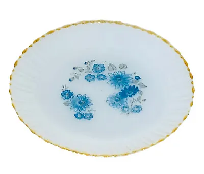 Buy RARE Termocrisa Mexico White Blue Flower Gold Trim Milk Glass Dinnerware CHOOSE • 15.35£