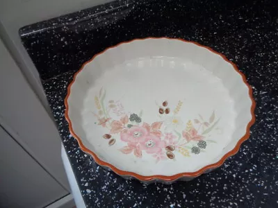 Buy Boots Hedge Rose Small Flan Dish • 12.50£