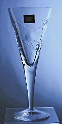 Buy ROYAL DOULTON CRYSTAL - LUNAR DESIGN - LARGE WINE GOBLET GLASS 21.5cm / 8 1/2  • 24£