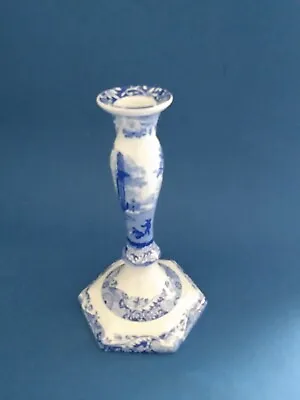 Buy Spode Blue Italian Candlestick - 7 Inches Tall • 24.99£