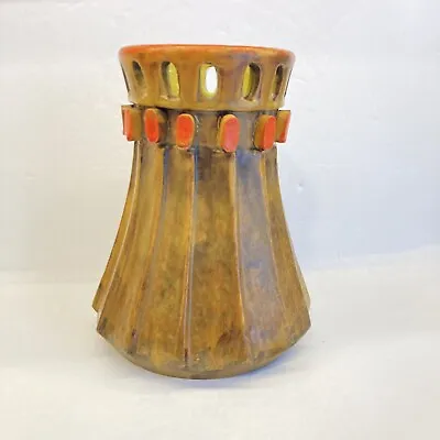 Buy Vintage MCM Alino Bagni Vase For Raymor Italy Brutalist Architectural HTF Color • 431.30£