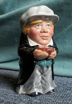 Buy Charles Dickens Oliver Twist Staffordshire Character Jug 4 Inches Tall • 3£