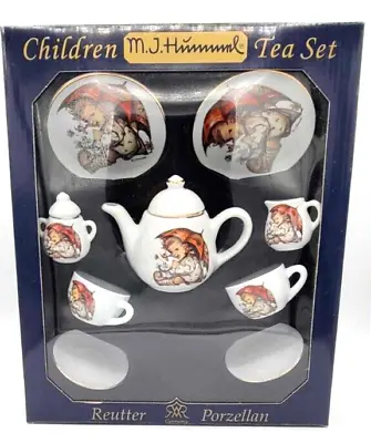 Buy Reutter Porcelain Germany Children Tea Set M.J. Hummel. Unused, In Original Box • 28.83£