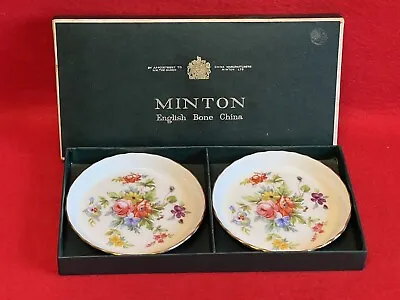 Buy Minton Marlow Coasters / Pin Dishes Trinkets Trays PAIR Original Box Unused • 5.99£