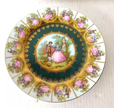 Buy Arnart Fragonard Love Story Beehive Mark 10.75  Porcelain Plate Charger Bavaria • 46.41£