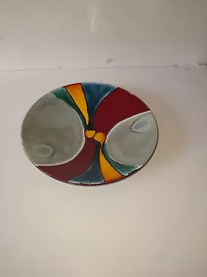 Buy Beautiful Poole Pottery 26.5cm Living Glaze Multicolored Small Bowl... • 19.99£