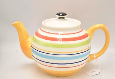 Buy Vintage Price Kensington Pristine Pottery Stripes Teapot Decorative • 14.95£