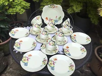 Buy Vintage Tea Set - Plant Tuscan  China 6124A • 30£