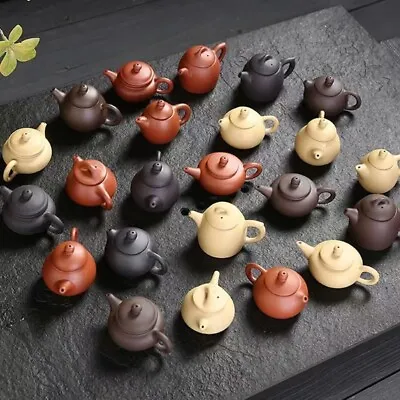 Buy Mini Zisha Tea Pot Genuine China Yixing Clay Handmade Collectible Kung Fu Teapot • 9.59£