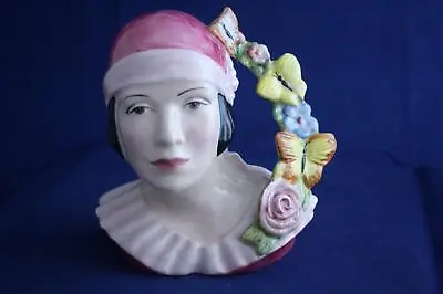 Buy Kevin Francis Art Decco Girl Butterfly Handle Ltd Ed Character Jug - Signed • 59.95£