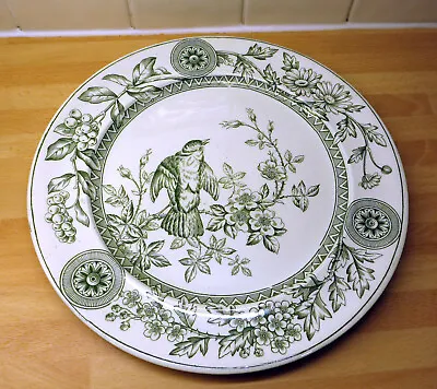 Buy Antique Green Transfer TG&F Booth Staffordshire Plate - Richmond 10.5  Aesthetic • 14.99£