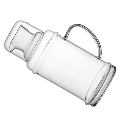 Buy  Household Pitcher Water Kettle Glass Cups Lid Jug Transparent Jar Juice • 23.03£
