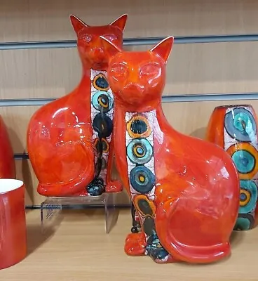 Buy New Studio Poole Pottery Delphis Eternity Large Cat Right Or Left Available  • 129.99£